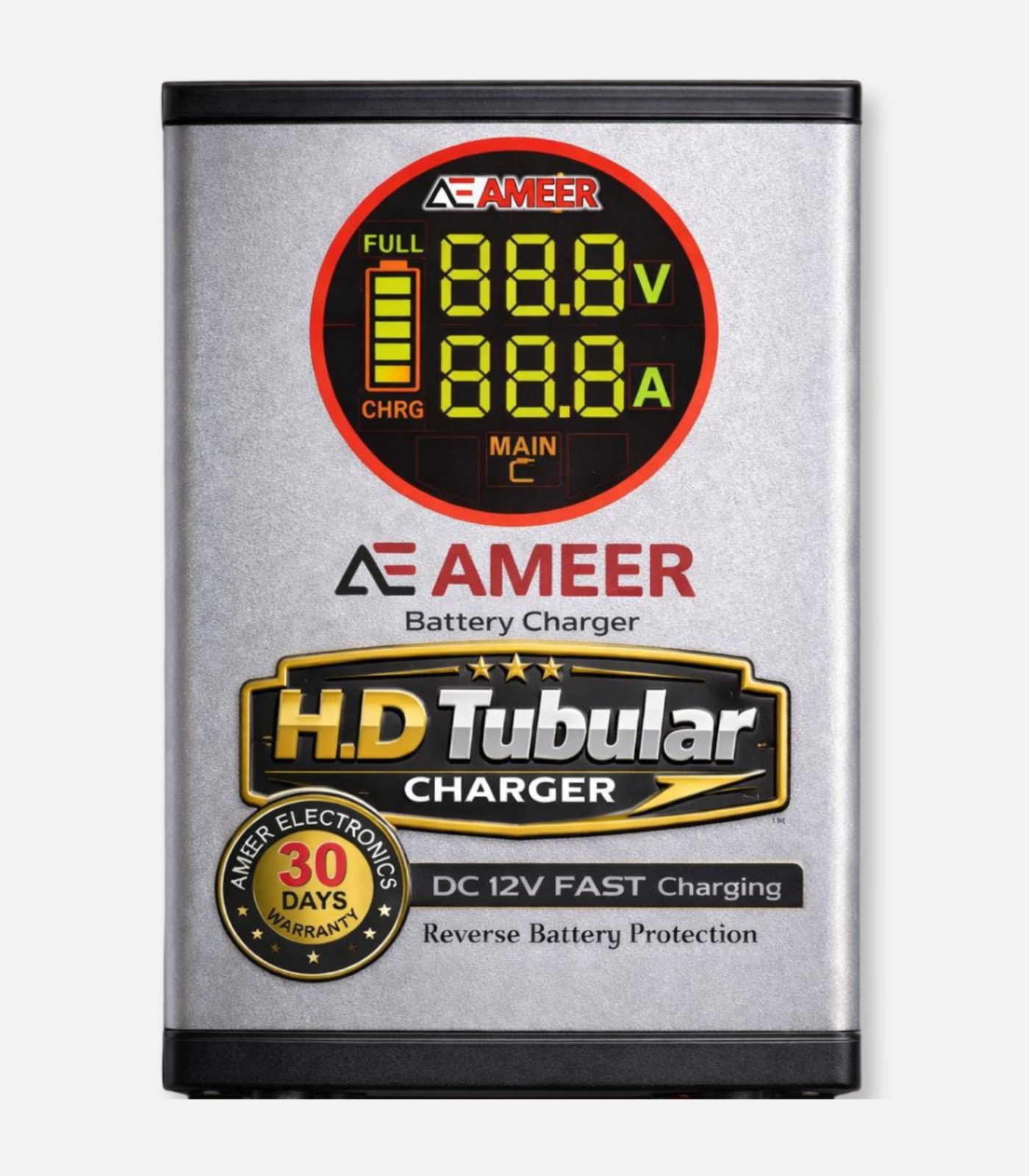 11 Tubular LCD Ameer Battery Charger - Image 1