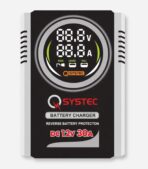 Q SYSTEC Battery Charger – 30A (LCD)